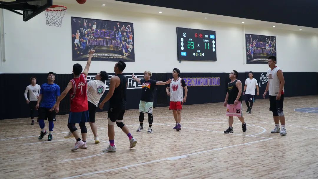 以球會友——匹克&天娛數科籃球友誼賽(圖1)